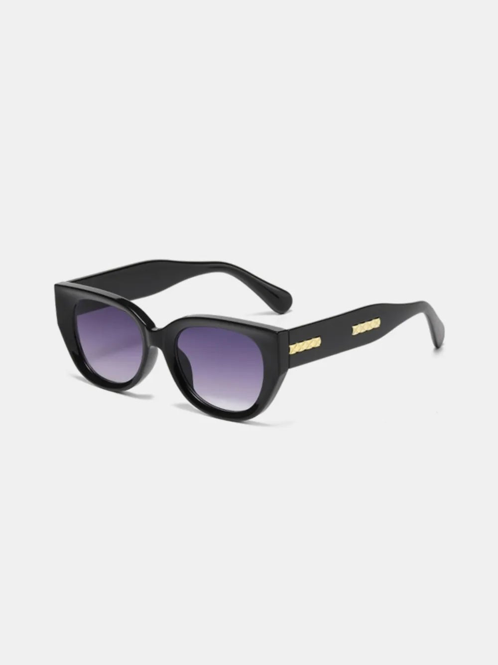 Bold Color Block Cat Eye Sunglasses - Cashmere Daisy