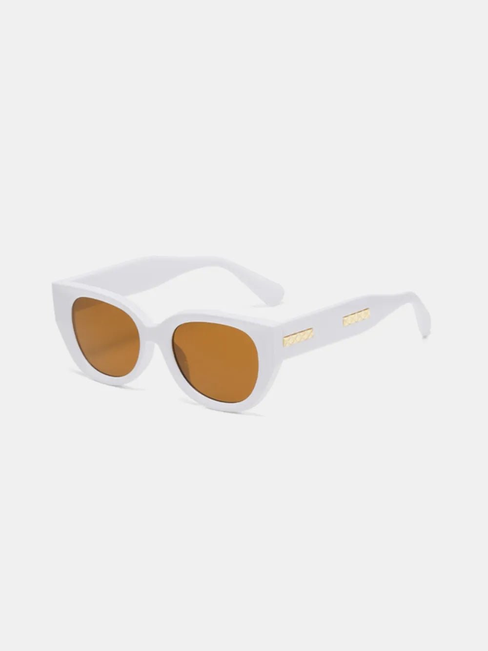 Bold Color Block Cat Eye Sunglasses - Cashmere Daisy
