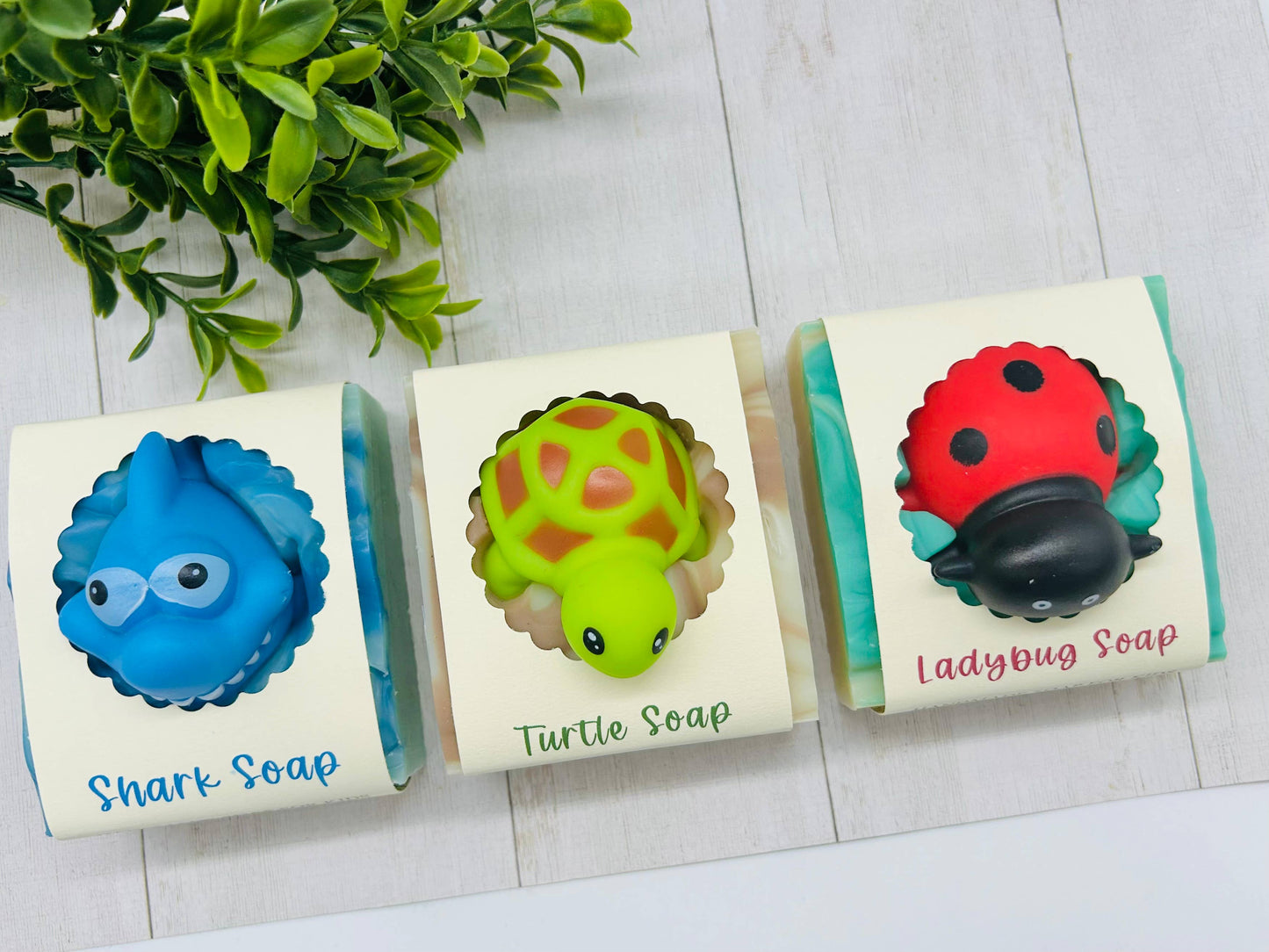 Ladybug Soap Bar – Vegan Cold Process Soap