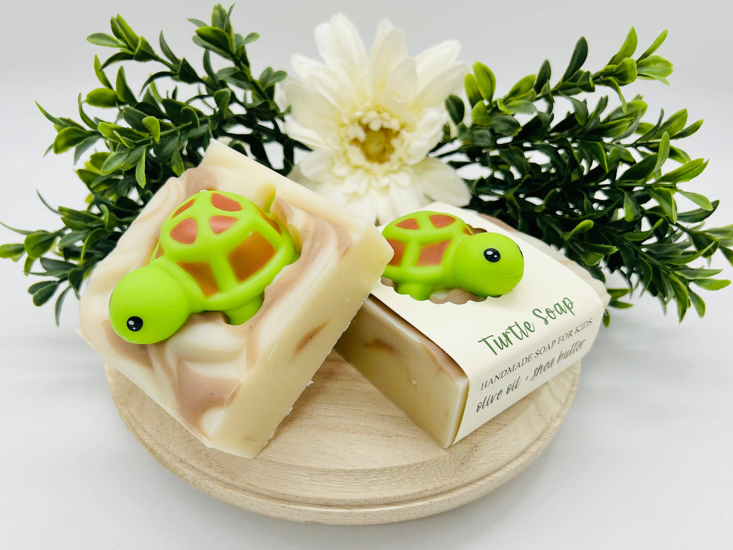 Turtle Surprise Soap Bar – Vegan Cold Process Soap