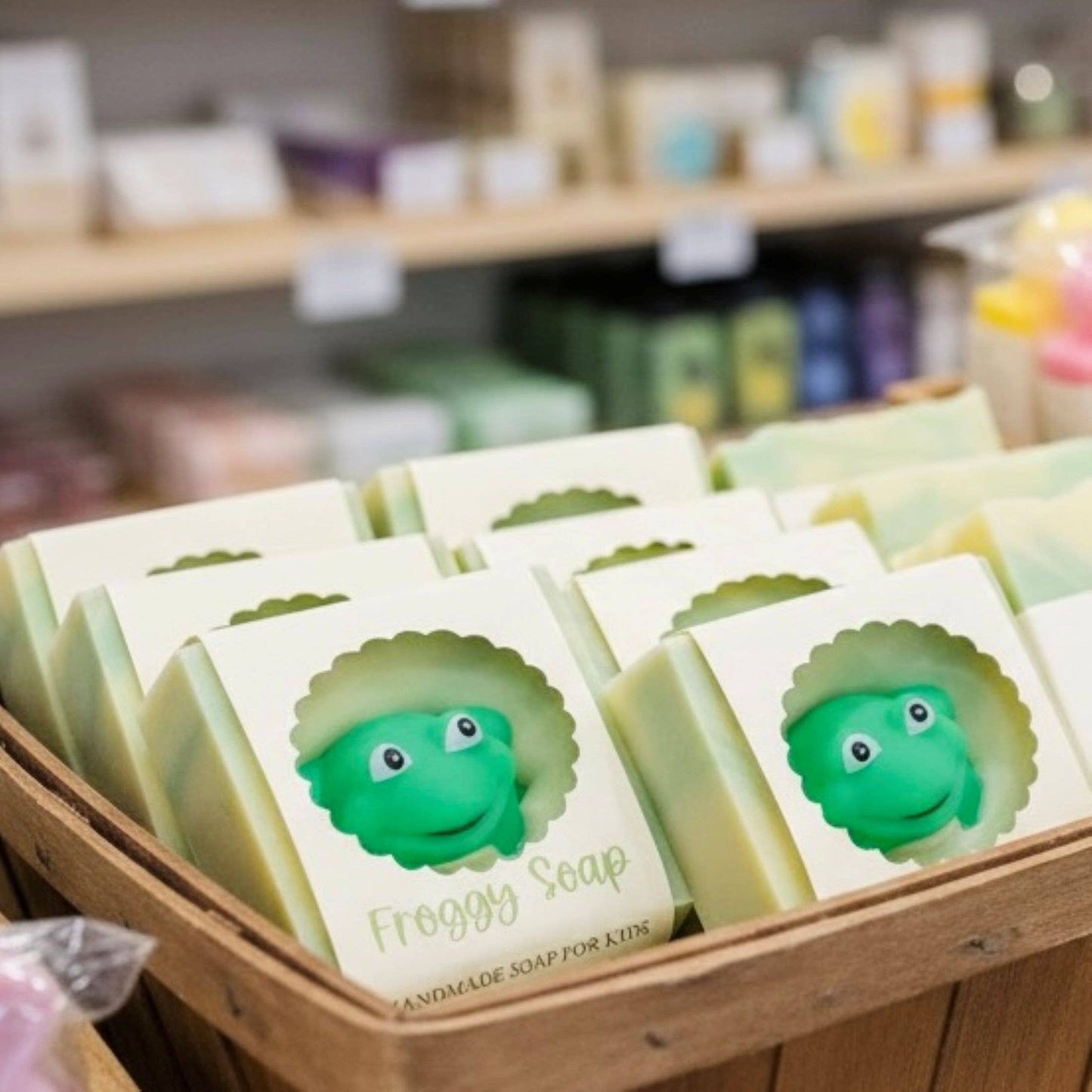 Froggy Soap Bar – Vegan Cold Process Soap