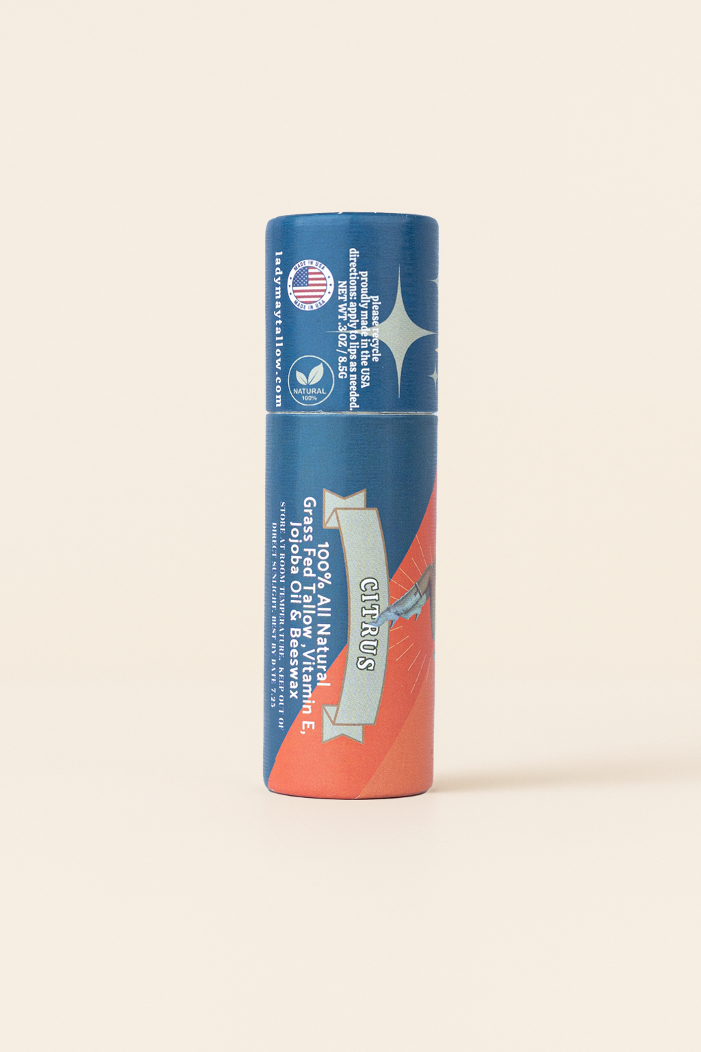 Tallow Lip Balm – Choose Your Flavor