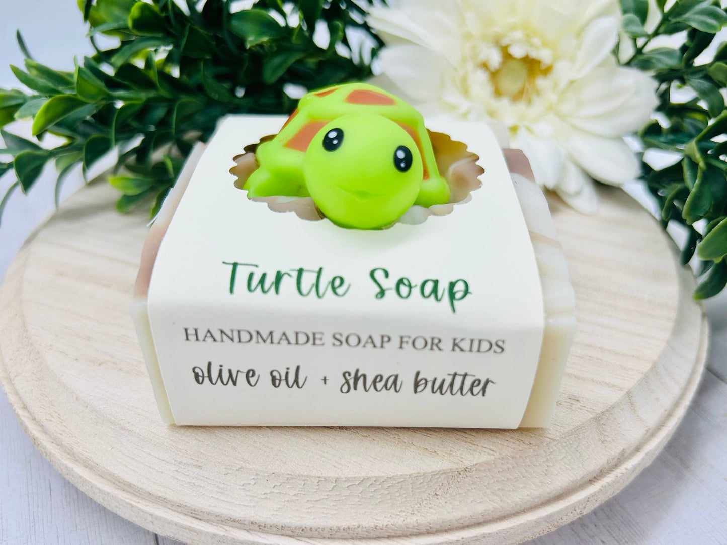 Turtle Surprise Soap Bar – Vegan Cold Process Soap