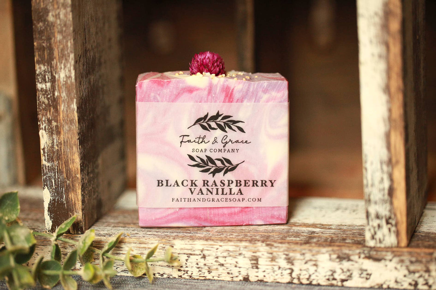 Black Raspberry Vanilla Soap Bar – Cold Process Soap - Cashmere Daisy