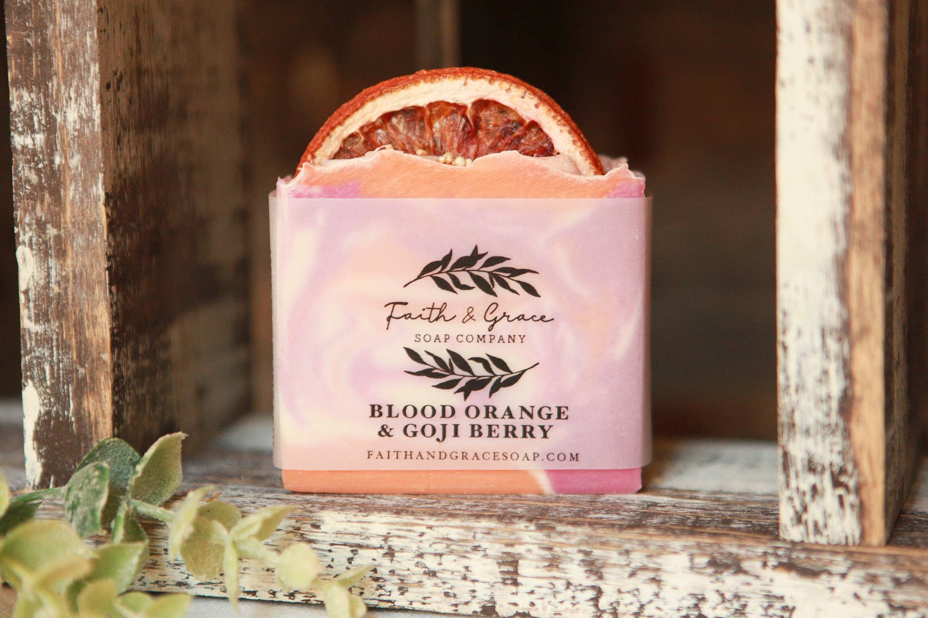 Blood Orange & Goji Berry Soap Bar – Cold Process Soap - Cashmere Daisy