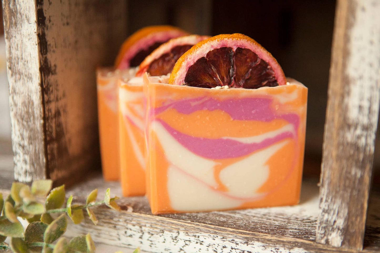 Blood Orange & Goji Berry Soap Bar – Cold Process Soap - Cashmere Daisy