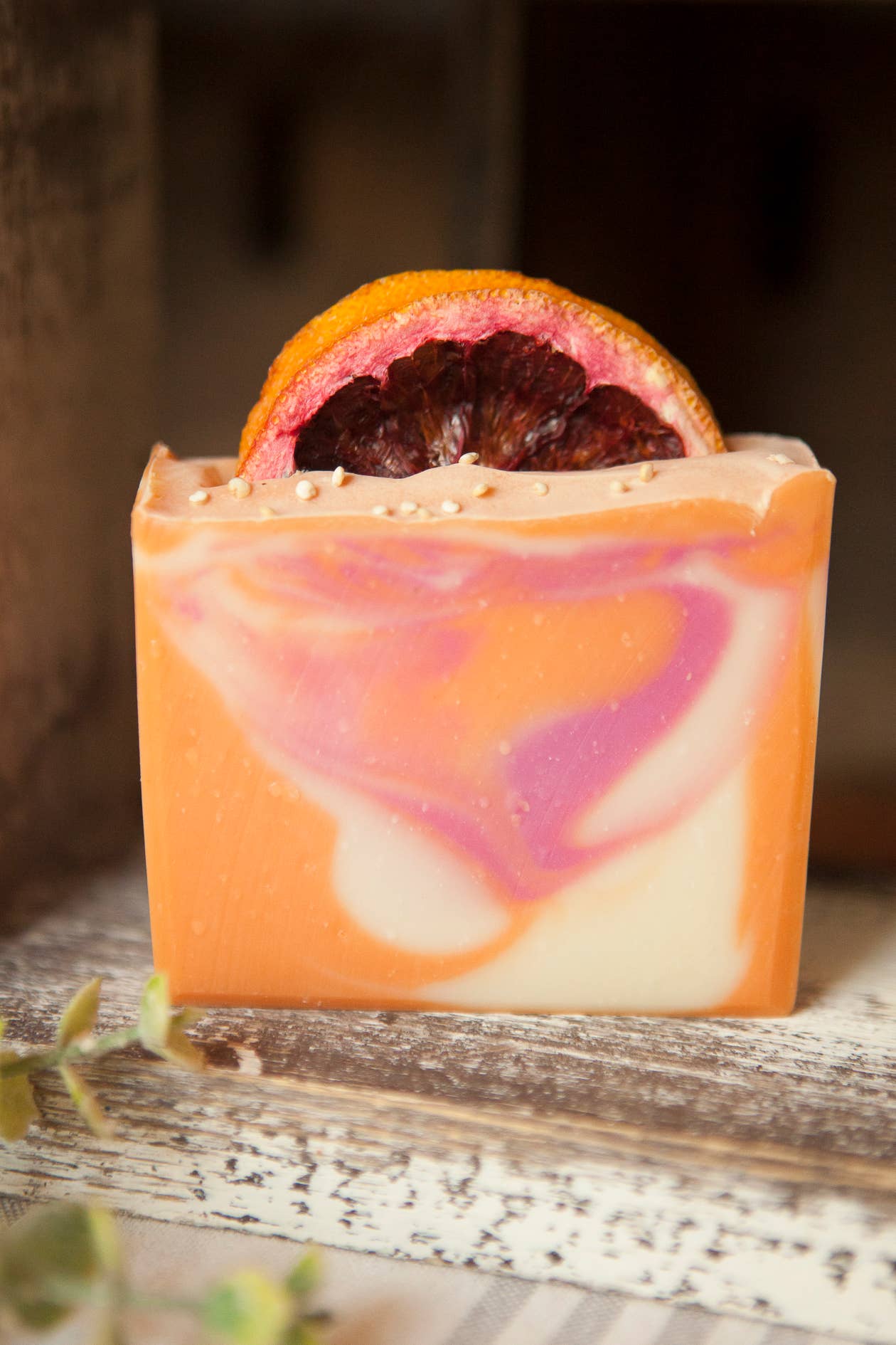 Blood Orange & Goji Berry Soap Bar – Cold Process Soap - Cashmere Daisy