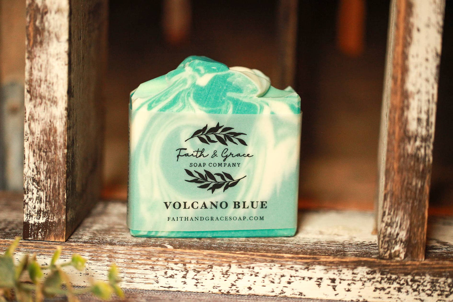 Blue Volcano Soap Bar – Cold Process Soap - Cashmere Daisy