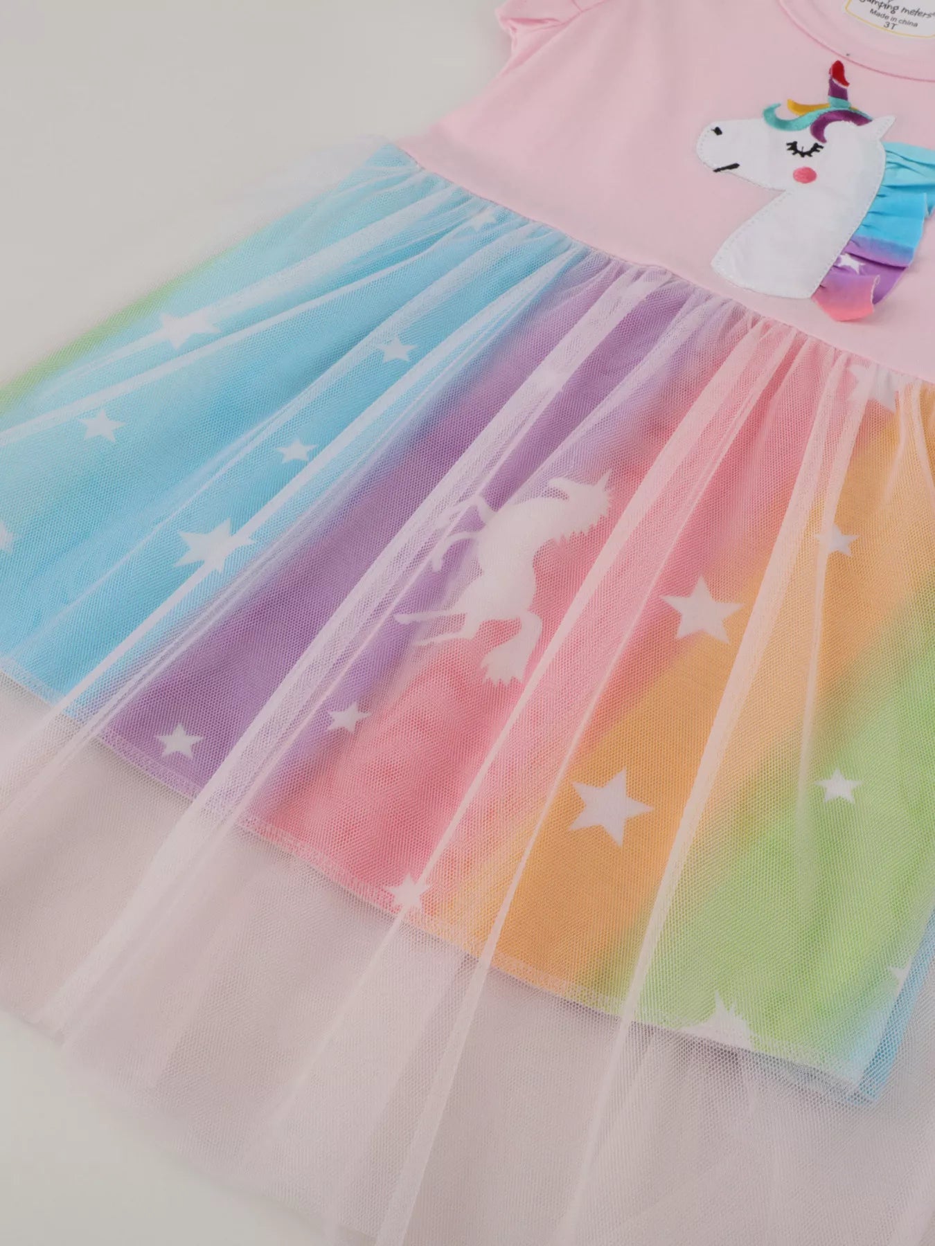 Children's Unicorn Rainbow Tutu Dress - Cashmere Daisy