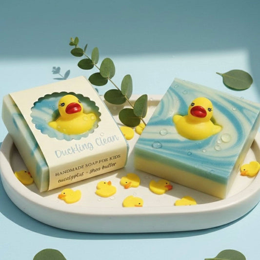 Duckling Clean Soap Bar – Vegan Cold Process Soap - Cashmere Daisy