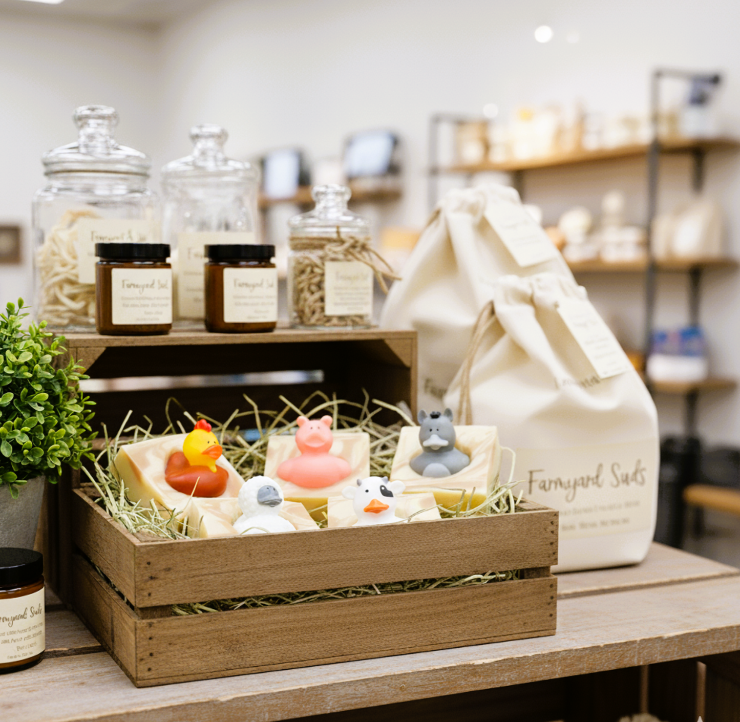 Farmyard Suds Soap Bar – Vegan Cold Process Soap