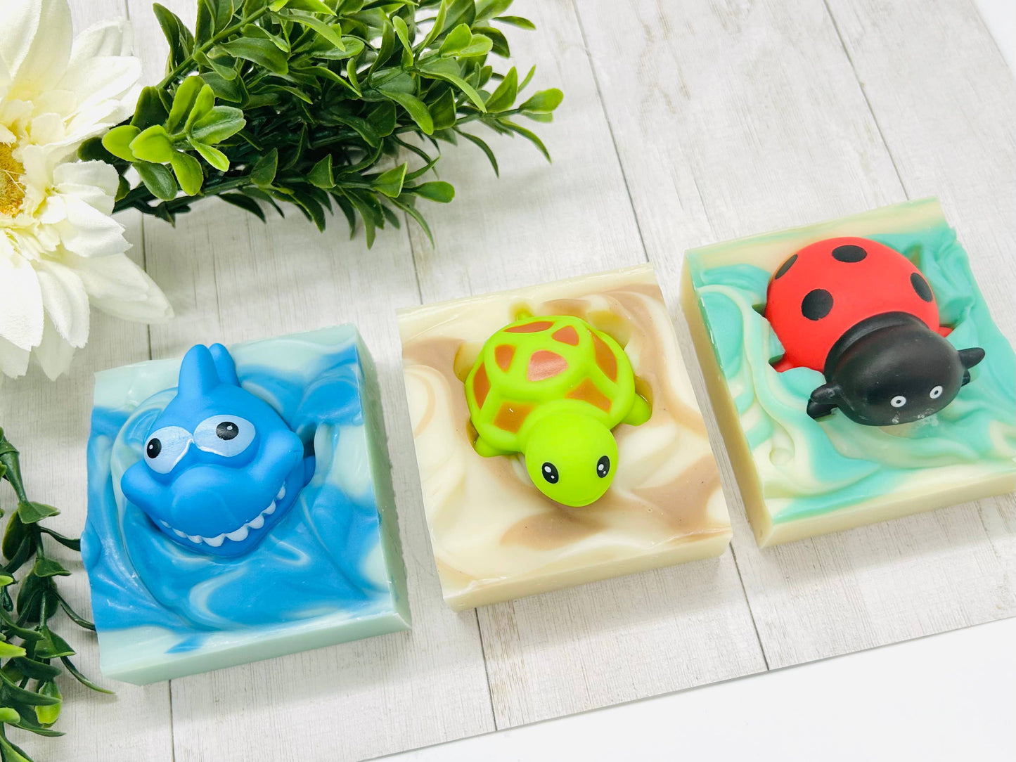 Ladybug Soap Bar – Vegan Cold Process Soap