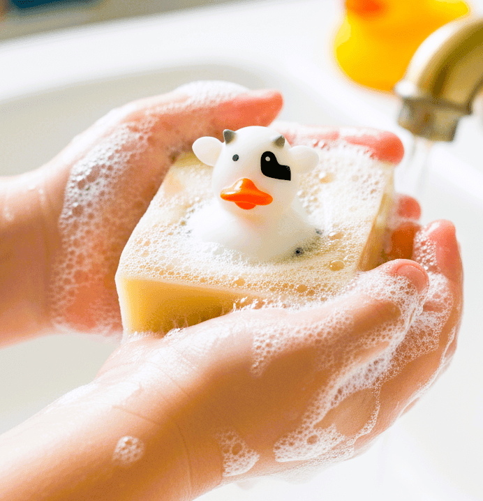 Farmyard Suds Soap Bar – Vegan Cold Process Soap - Cashmere Daisy