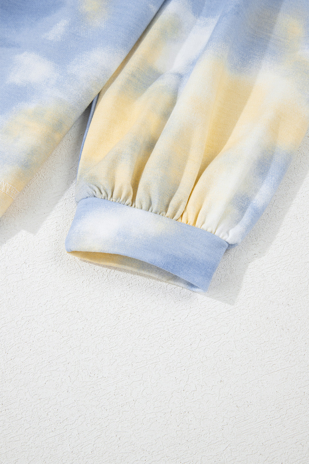 Multicolor Tie Dye Henley Top & Drawstring Pants Set | Fun & Eye-Catching
