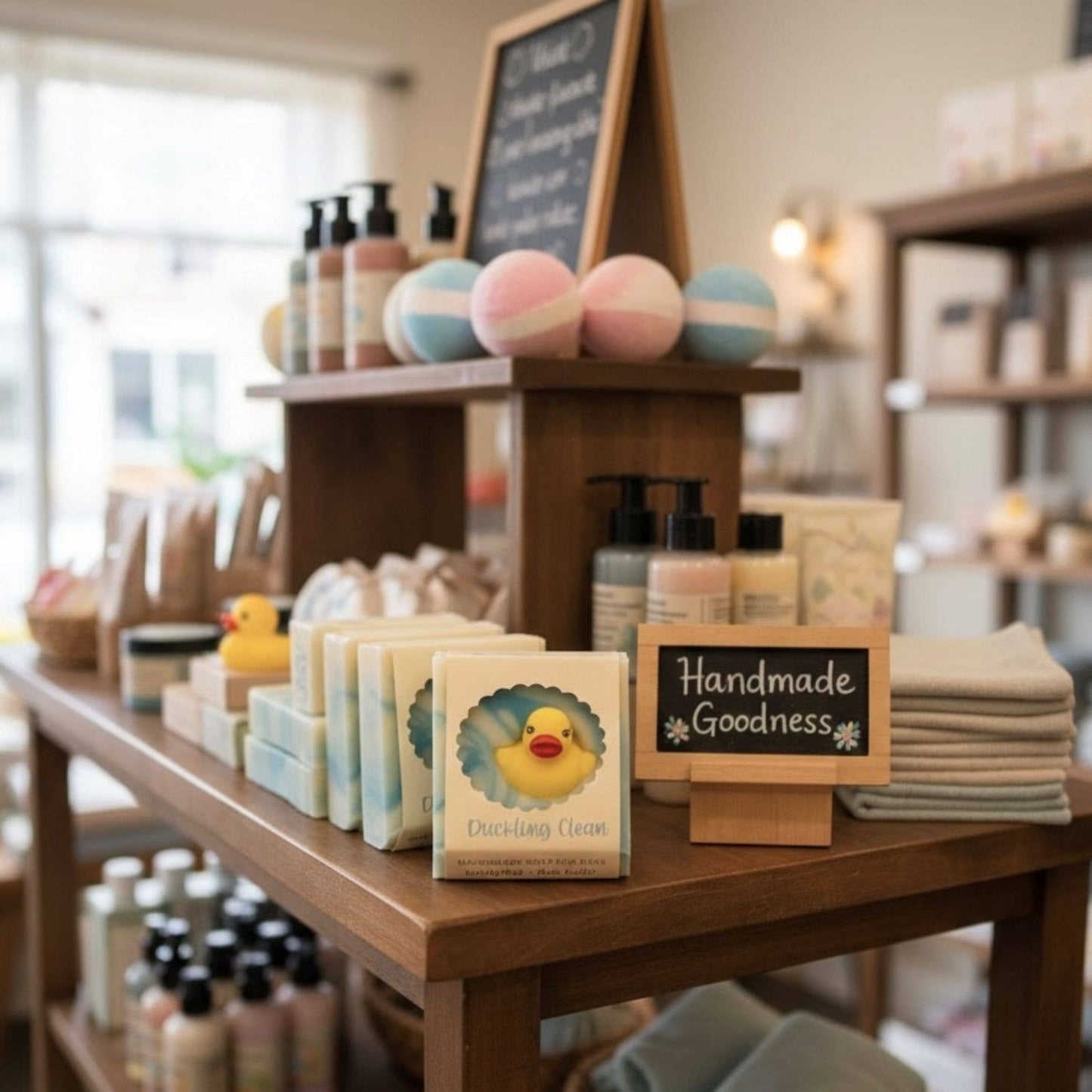 Duckling Clean Soap Bar – Vegan Cold Process Soap