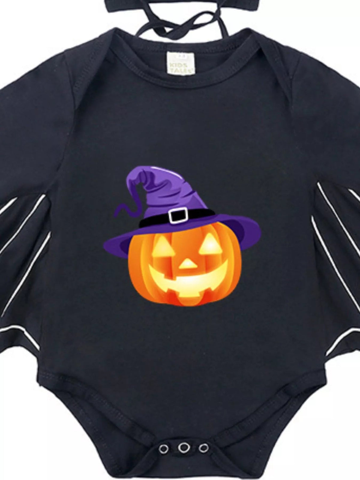 Halloween Little Boo Bat Wing Bodysuit & Hat Costume Set 🦇🎃 - Cashmere Daisy