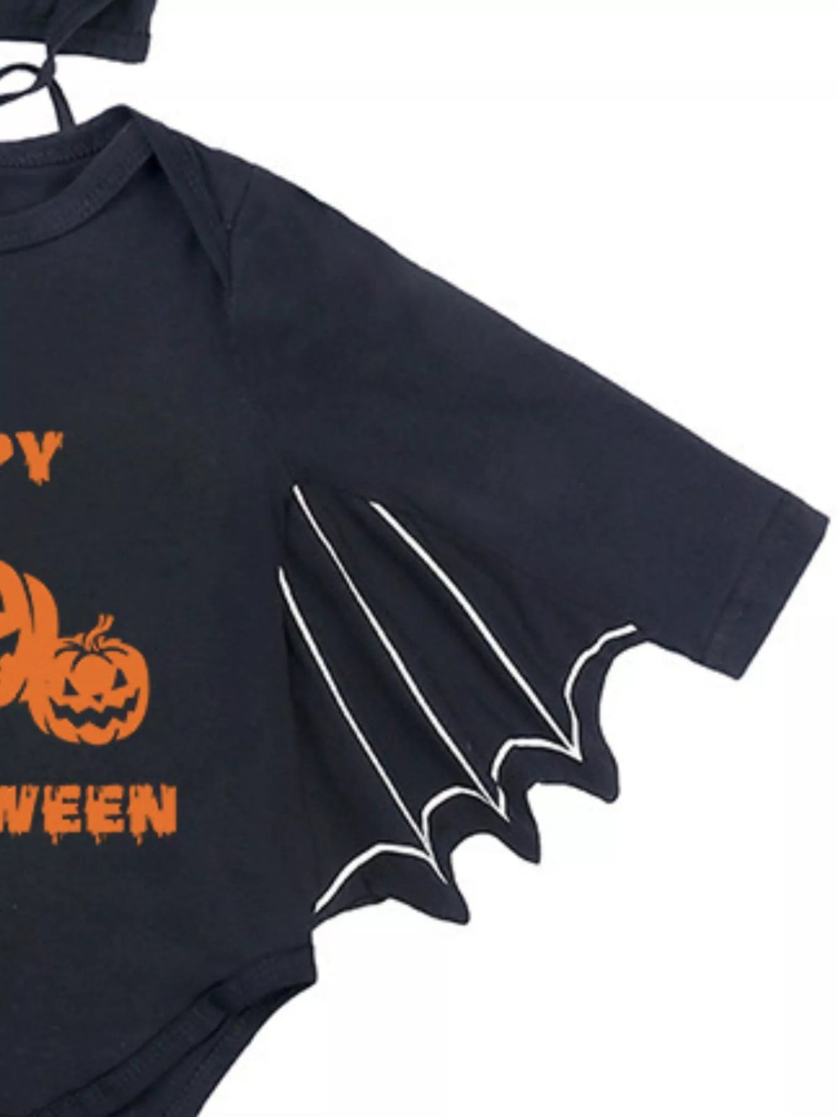 Halloween Little Boo Bat Wing Bodysuit & Hat Costume Set 🦇🎃 - Cashmere Daisy