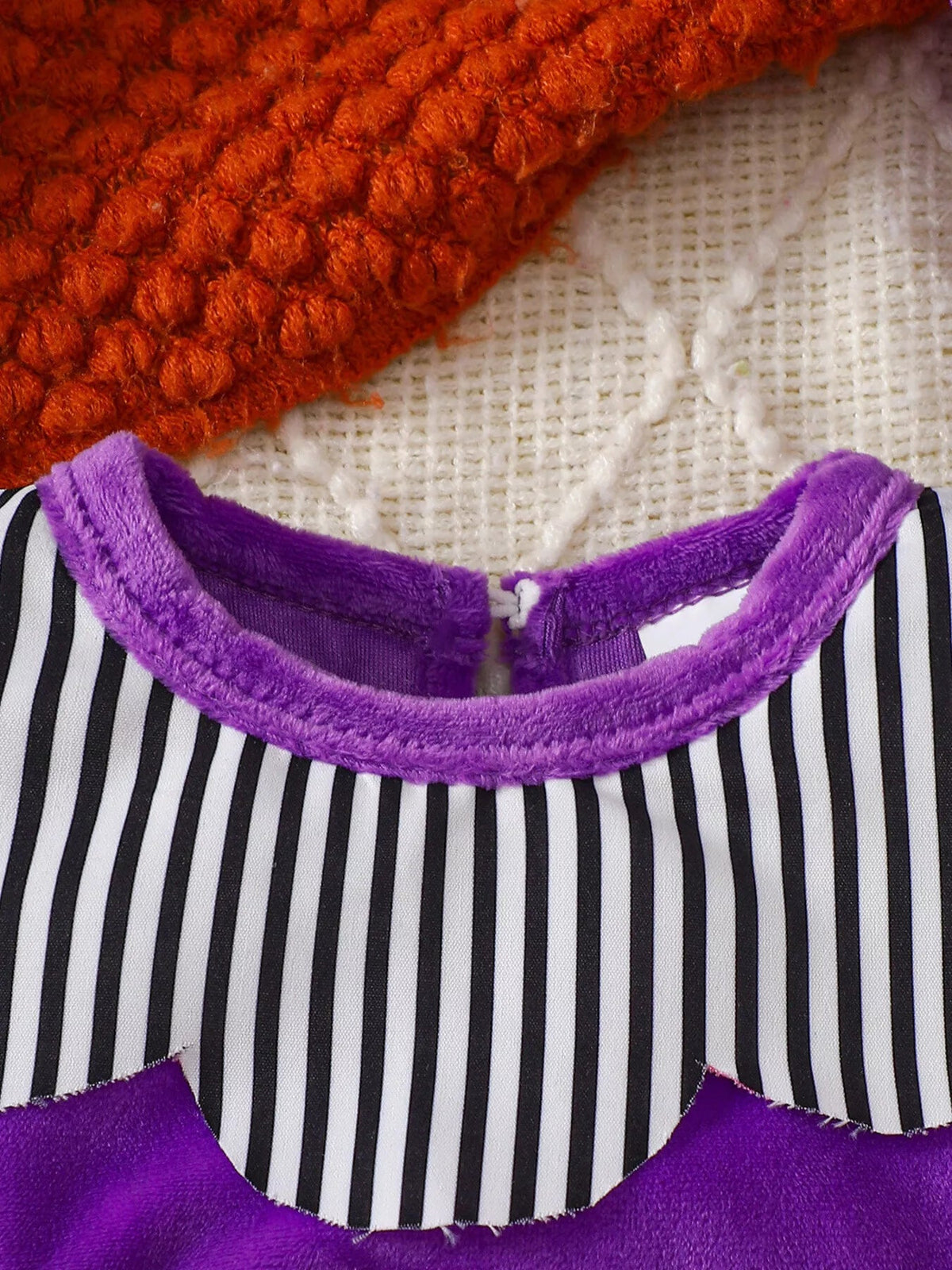 Halloween Little Boo Romper & Beret Set - Cashmere Daisy