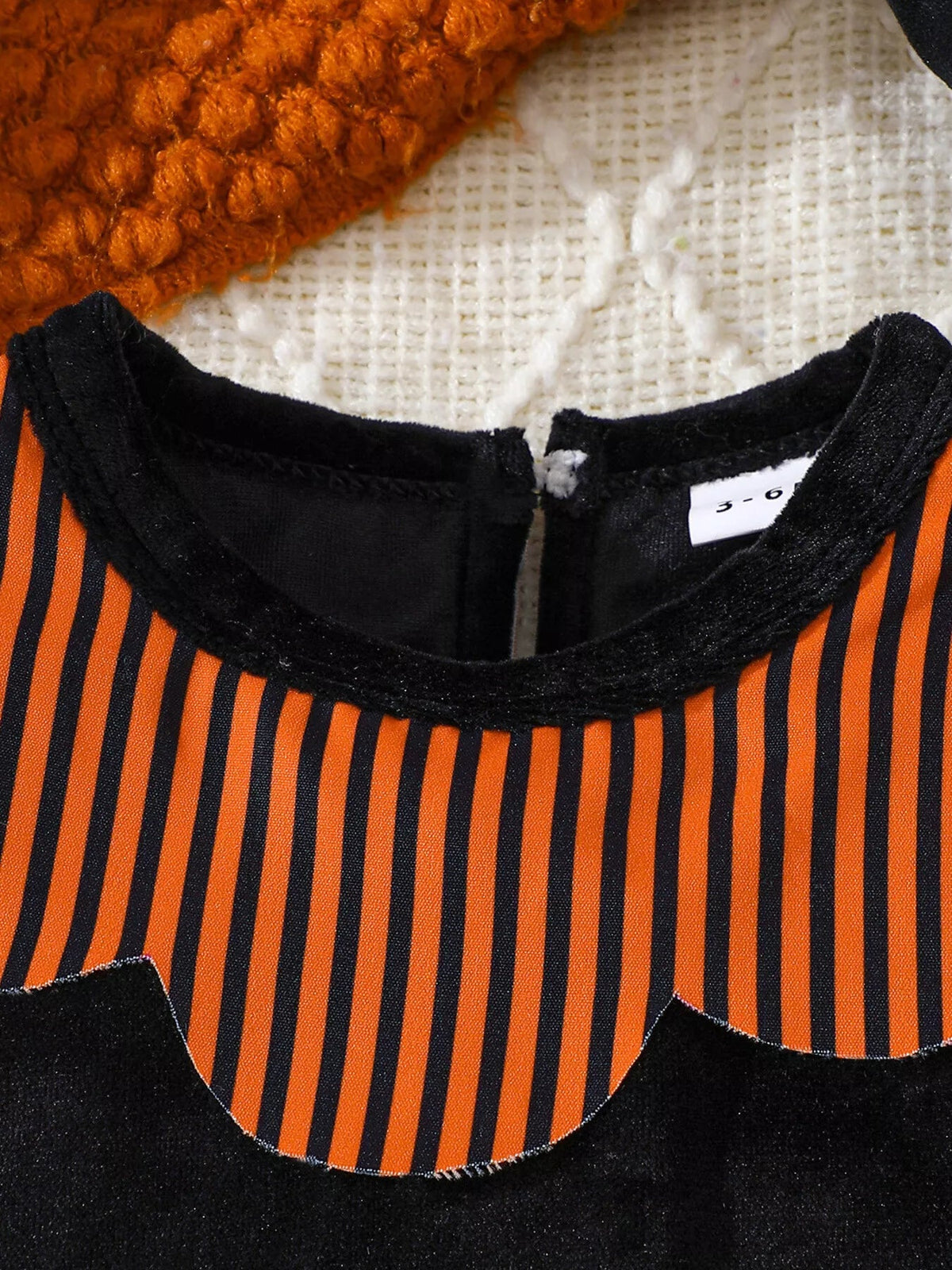 Halloween Little Boo Romper & Beret Set - Cashmere Daisy