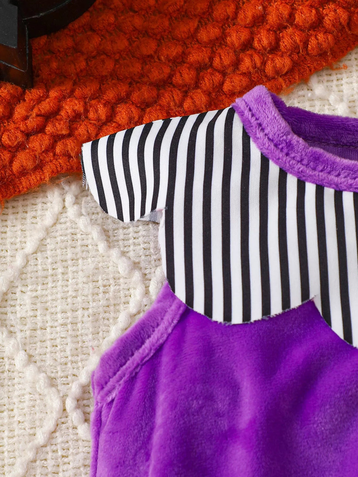 Halloween Little Boo Romper & Beret Set - Cashmere Daisy