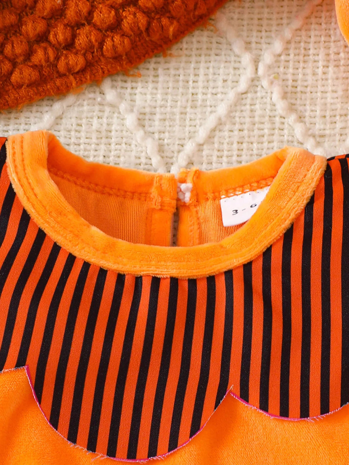 Halloween Little Boo Romper & Beret Set - Cashmere Daisy