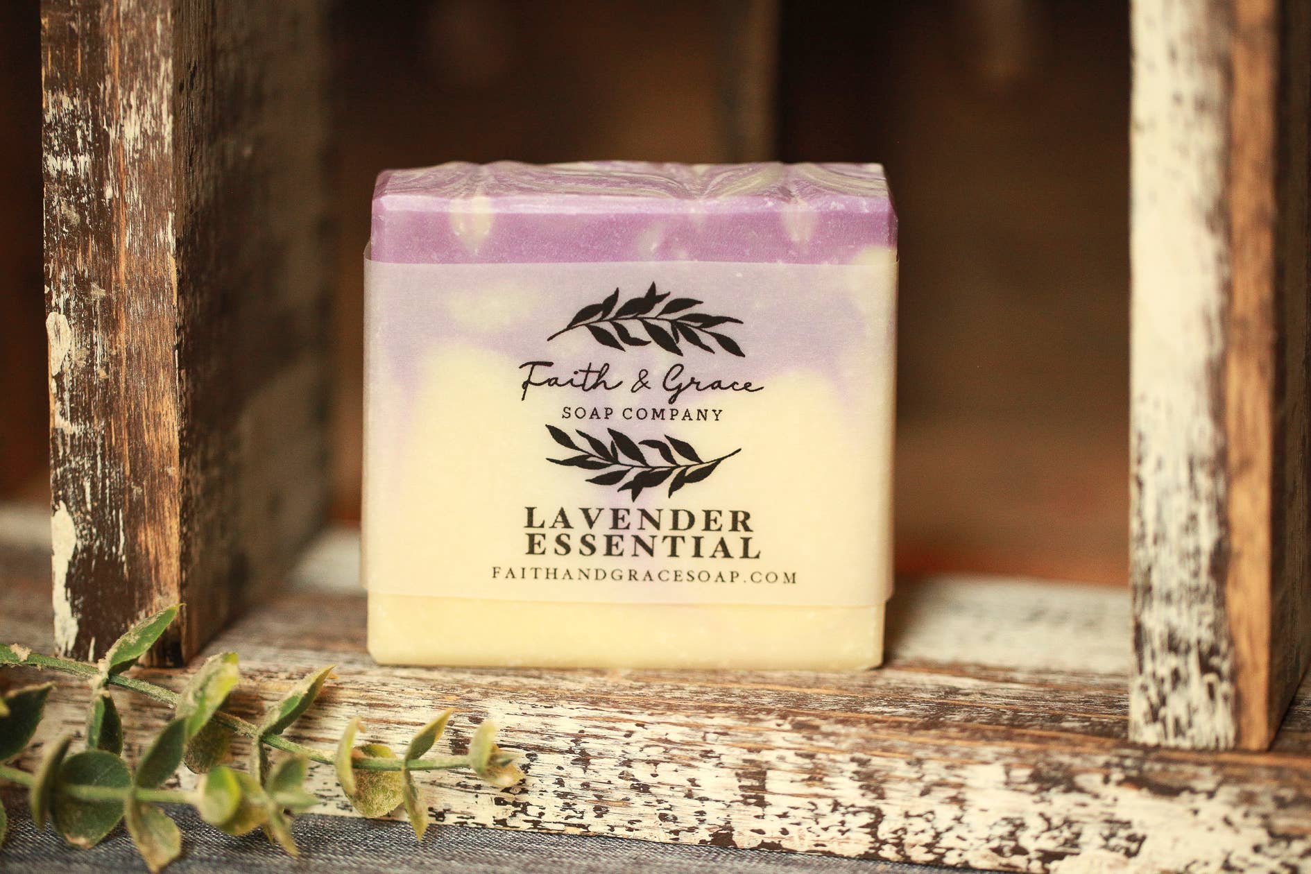 Lavender Essential Oil Soap Bar – Handmade Cold Process Soap - Cashmere Daisy