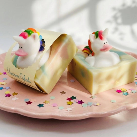 Unicorn Splash Soap Bar – Vegan Cold Process Soap - Cashmere Daisy