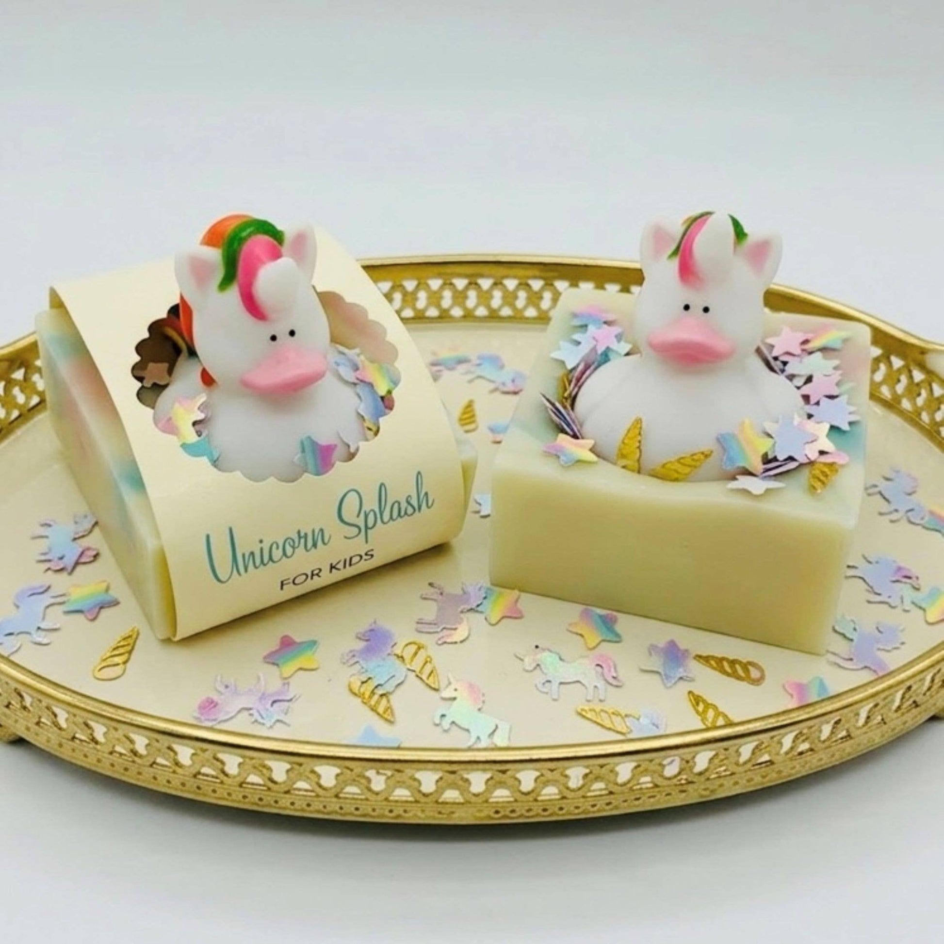 Unicorn Splash Soap Bar – Vegan Cold Process Soap - Cashmere Daisy